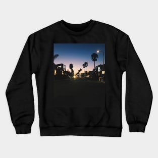 Sunset on Abbot Kinney Boulevard Crewneck Sweatshirt